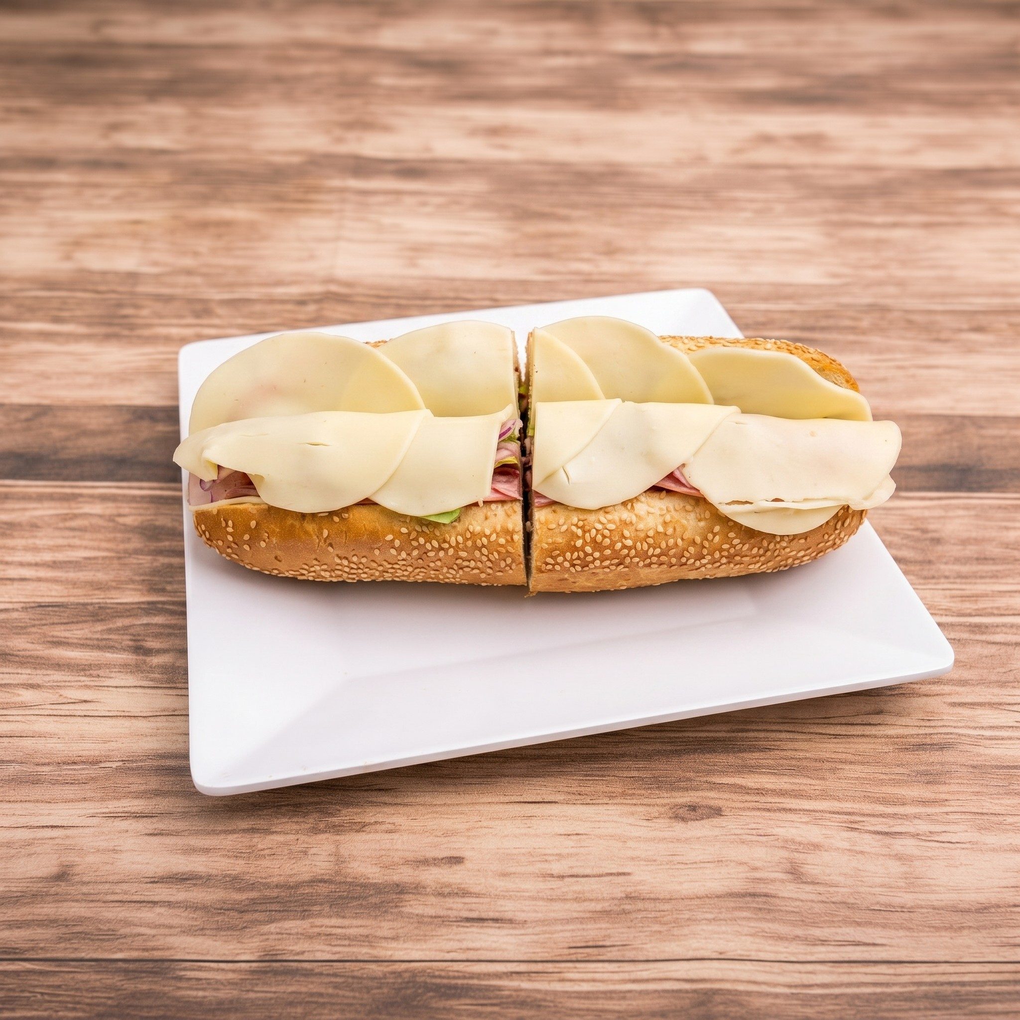 Mixed Cheese Hoagie.